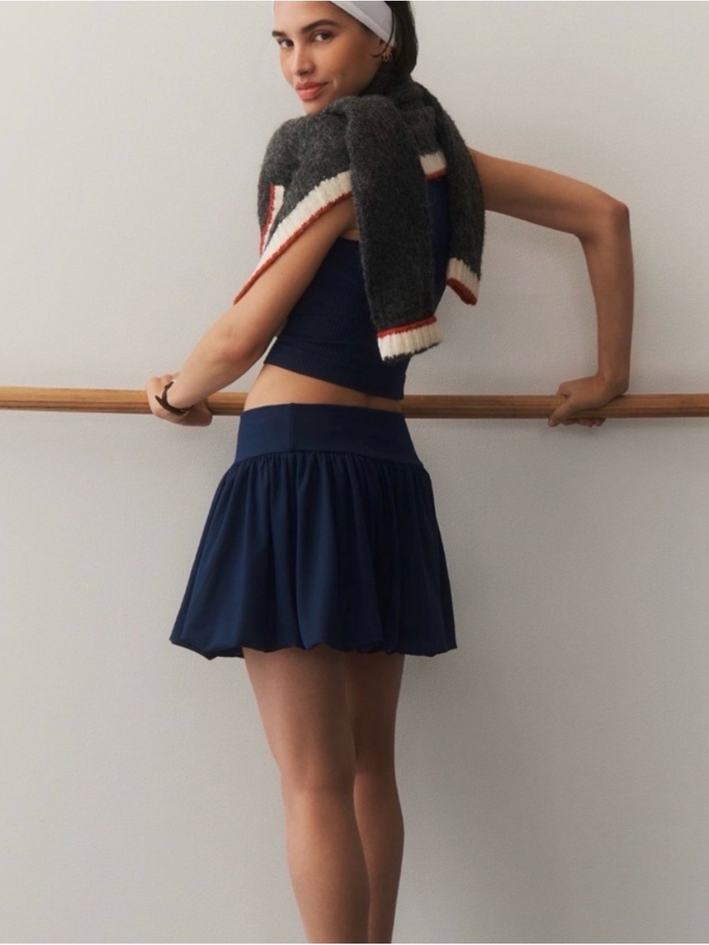 NWT athletic skirt/ Navy